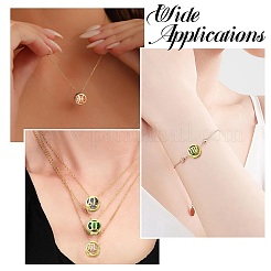 Brass Micro Pave Cubic Zirconia Spacer Beads&nbsp;KK-CJC0015-21G