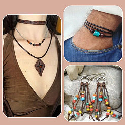 10M 2 Colors Cowhide Cord&nbsp;WL-TA0001-08A