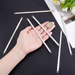 6Pcs Stainless Steel Blank Cuff Bangles&nbsp;MAK-BBC0001-32P