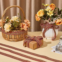Polyester Braided Wavy Ribbons&nbsp;OCOR-WH0112-017C