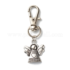 Angel Tibetan Style Alloy Keychain&nbsp;HJEW-JM00559