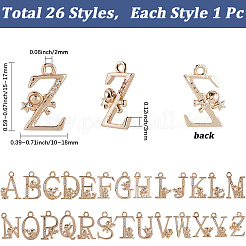 26Pcs 26 Styles Alloy Pendants&nbsp;FIND-SC0013-78
