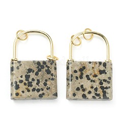 Natural Dalmatian Jasper Pendants&nbsp;G-B012-16G-04