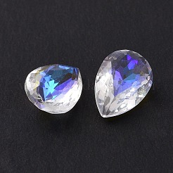 Glass Rhinestone Cabochons&nbsp;RGLA-F078-01