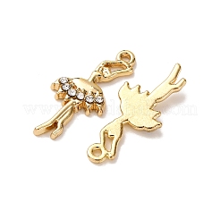 Alloy Pendants with Rhinestone&nbsp;FIND-H051-06G