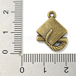 Tibetan Style Alloy Pendant Cabochon Settings&nbsp;TIBE-I026-6010AB