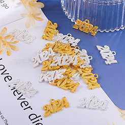 60Pcs 2 Colors Alloy Pendants&nbsp;FIND-TA0004-34