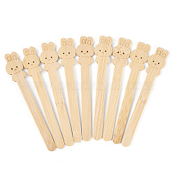 50Pcs Wooden Cakesicle Sticks&nbsp;AJEW-TA0018-01B