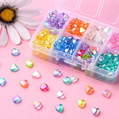 320Pcs 8 Style Transparent Acrylic Beads&nbsp;TACR-YW0001-65