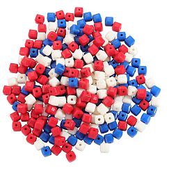 300Pcs 3 Colors Opaque Acrylic Beads&nbsp;MACR-SC0002-01