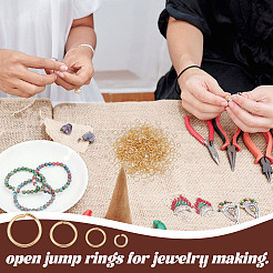 400Pcs 4 Styles 304 Stainless Steel Open Jump Rings&nbsp;STAS-GA0001-66