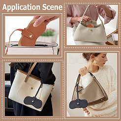 2Pcs 2 Colors Rectangle PU Leather Eyeglass Case&nbsp;AJEW-CN0006-95A