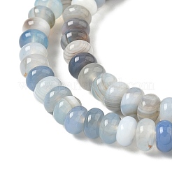 Natural Banded Agate Beads Strands&nbsp;G-F790-I01-01A