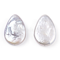 Baroque Natural Nucleated Pearl Keshi Pearl Beads&nbsp;PEAR-S020-Z01-1