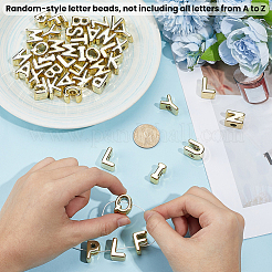 50Pcs UV Plating Acrylic Beads&nbsp;MACR-SP0002-27B
