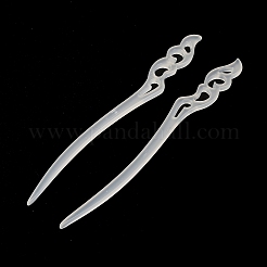 Opaque Acrylic Hair Sticks&nbsp;OHAR-C011-03B