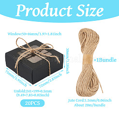 Foldable Paper Mailer Boxes with Window&nbsp;CON-TA0001-32A