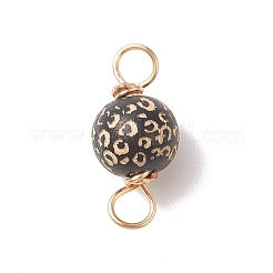 Painted Natural Wood Connector Charms&nbsp;PALLOY-JF02050