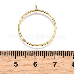 1/20 Yellow Gold Filled Stackable Rings Settings with Peg&nbsp;KK-Z116-01G-01