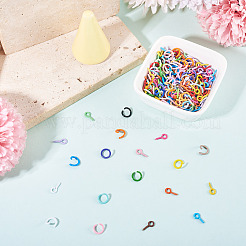 400Pcs Alloy Screw Eye Pin Peg Bails&nbsp;FIND-TA0007-89