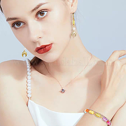 300Pcs Transparent Acrylic Connector Charms&nbsp;FIND-DC0001-73