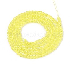 Transparent Glass Beads Strands&nbsp;GLAA-H021-03-23