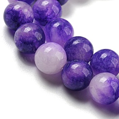 Natural Dyed Yellow Jade Beads Strands&nbsp;G-Q160-A01-01D