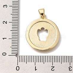 Rack Plating Brass Pendants&nbsp;KK-I720-18G