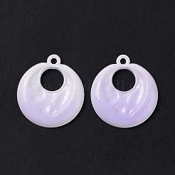 Gradient Spray Painted Alloy Pendants&nbsp;FIND-E026-01