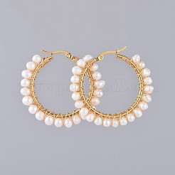 304 Stainless Steel Hoop Earrings&nbsp;X-EJEW-JE03836