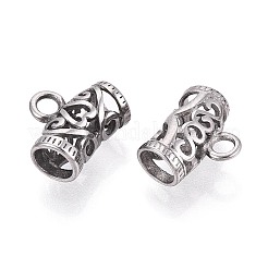 Hollow 304 Stainless Steel Charms&nbsp;STAS-T072-139P