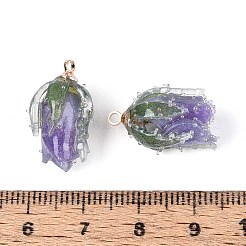 Transparent Acrylic Pendants&nbsp;SACR-T017-53A