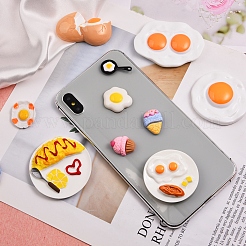 10Pcs 10 Style Fried Egg Pendants for DIY Jewelry Making Finding Kit&nbsp;DIY-SZ0005-84