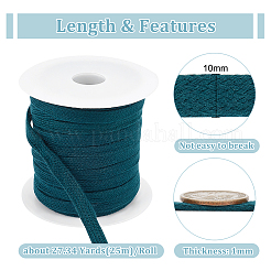 1 Roll Flat Polycotton Hollow Cord&nbsp;OCOR-BC0005-99C