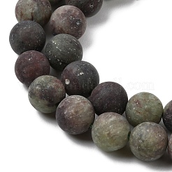 Natural Green Opal Beads Strands&nbsp;G-H045-A03-8MM-01