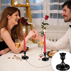 18Pcs Aluminium & Iron Candle Holders&nbsp;AJEW-WA0004-85B