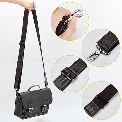 Adjustable Cowhide Wide Bag Handles&nbsp;FIND-WH0136-23