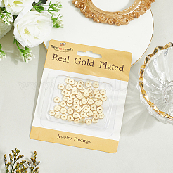 Brass Beads&nbsp;KK-BBC0021-17F