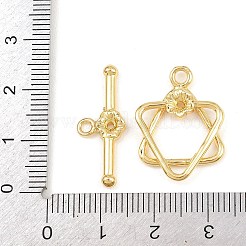 Brass Toggle Clasps&nbsp;LS-KK-G548-42G-01