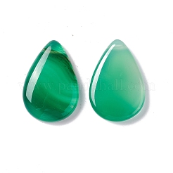 Natural Green Agate Pendants&nbsp;G-B030-14