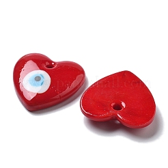 Handmade Evil Eye Lampwork Pendants&nbsp;LAMP-F035-11B