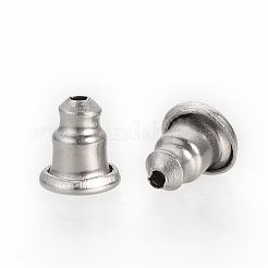 Tarnish Resistant 304 Stainless Steel Ear Nuts Findings&nbsp;STAS-R071-29