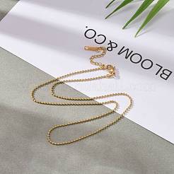 304 Stainless Steel Ball Chain Necklaces&nbsp;NJEW-JN03488-01