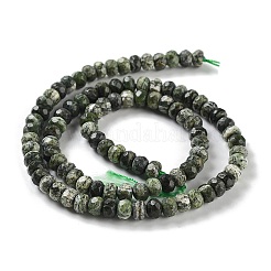Natural Silver Line Jasper Beads Strands&nbsp;G-Z042-B01-04