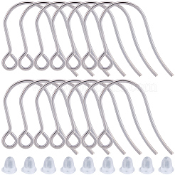 20Pcs 316 Surgical Stainless Steel Earring Hooks&nbsp;STAS-BBC0008-56