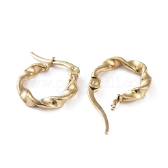 201 Stainless Steel Hoop Earrings&nbsp;EJEW-I245-07C