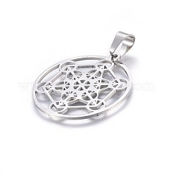 Non-Tarnish 304 Stainless Steel Pendants&nbsp;STAS-P209-19P