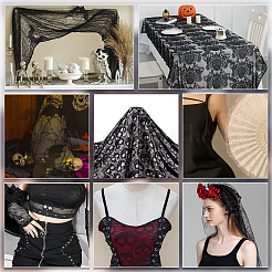 Halloween Cotton Fabric&nbsp;DIY-WH0622-129