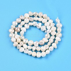 Natural Cultured Freshwater Pearl Beads Strands&nbsp;PEAR-N014-03C
