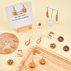 DIY Food Theme Earring Making Kits&nbsp;DIY-SC0001-23P